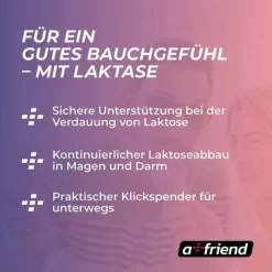A Friend Laktase 6.000 FCC bei Laktoseintol.Tabletten , 100 St