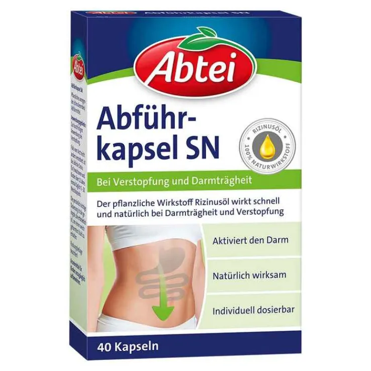 Abtei Abführkapseln SN Kapseln, 40 St