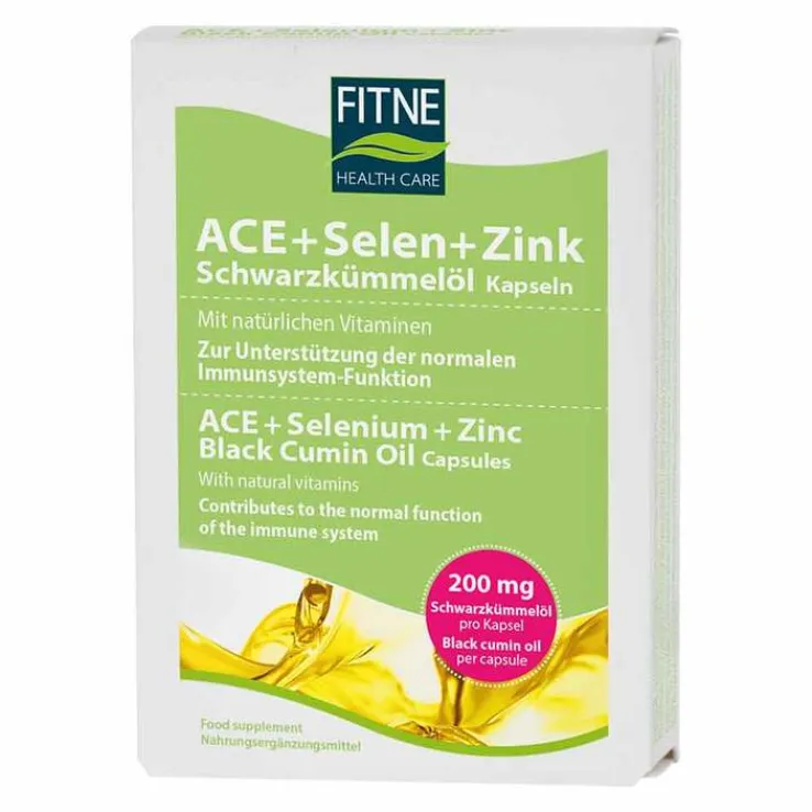 ACE + Schwarzkümmelöl Kapseln, 60 St