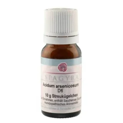 Acidum arsenicosum D 6 Globuli, 10 g