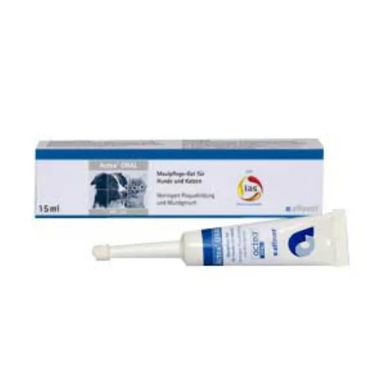 Actea Oral Maulpflegegel für Hunde und Katzen, 15 ml