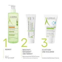 A-Derma Dermalibour + Cica reparierende Creme, 15 ml