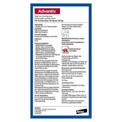 Advantix Spot-on Lösung z.Auftr.a.d.H.für Hund 25 - 40 kg, 4X4.0 ml