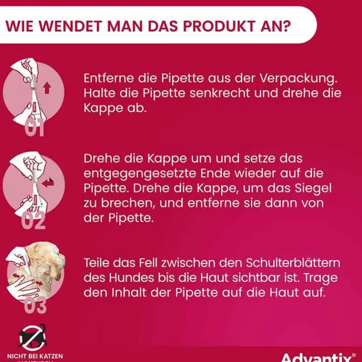 Advantix Spot-on Lösung z.Auftr.a.d.H.für Hund 25 - 40 kg, 4X4.0 ml