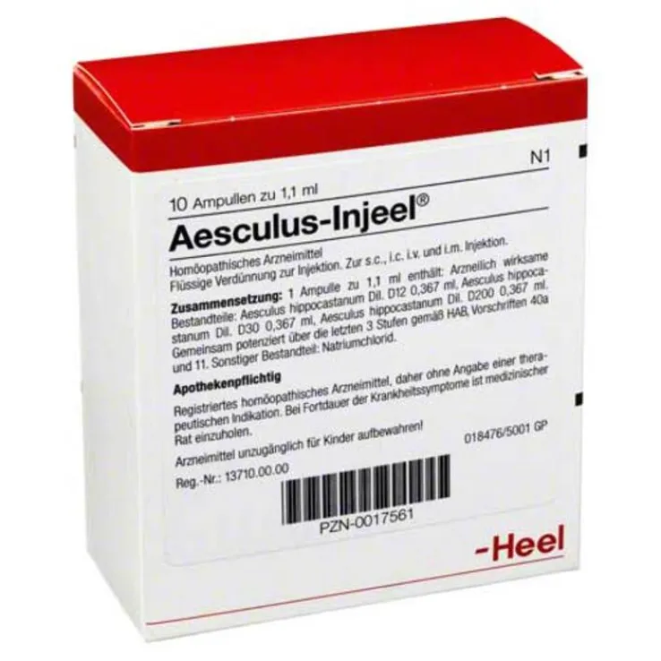 Aesculus Injeel Ampullen, 10 St