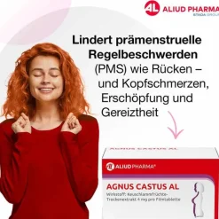 AGNUS CASTUS AL Filmtabletten, 60 St