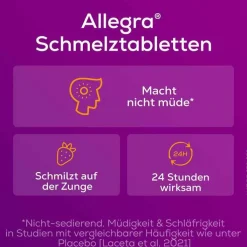 Allegra Allergietabletten Kinder 10 mg Schmelztabletten, 20 St