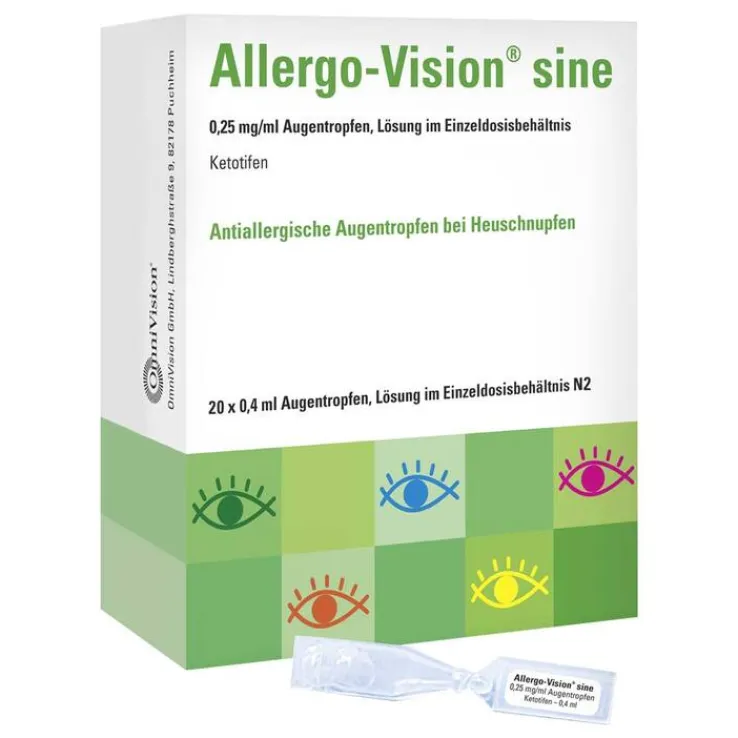 Allergo-Vision® sine Augentropfen im Einzeldosenbehältnis, 20X0.4 ml