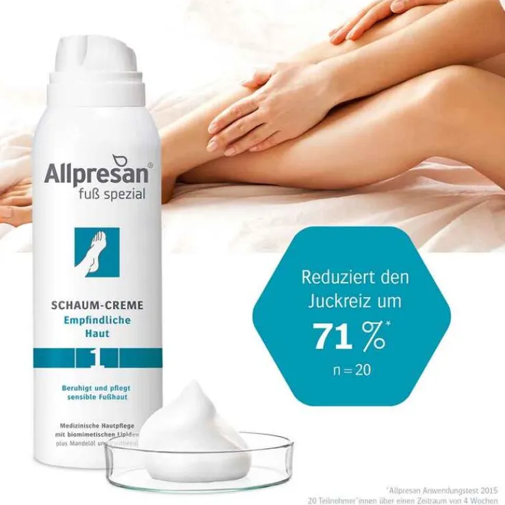 Allpresan Fuß spezial Original Schaum-Creme empfindliche Haut Nr.1, 125 ml
