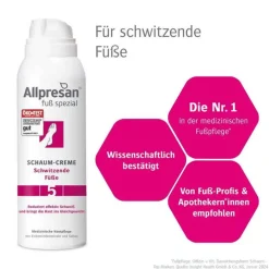 Allpresan Fuß spezial schwitzende Füße Nr.5, 125 ml