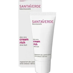 Aloe Vera Creme rich ohne Duft, 30 ml