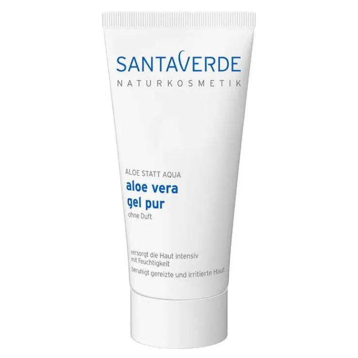 Aloe Vera Gel pur ohne Duft, 50 ml