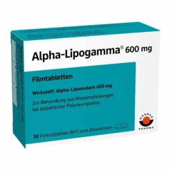 Alpha Lipogamma 600 mg Filmtabletten, 30 St