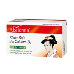 Alsifemin Klima Soja + Calcium + D3 Tabletten, 60 St