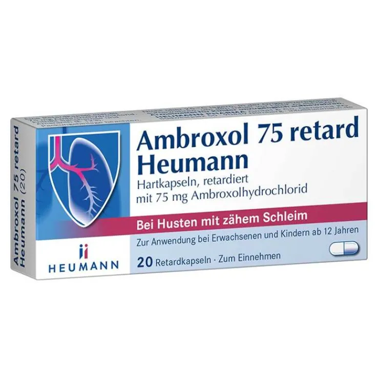 Ambroxol 75 retard Heumann Kapseln, 20 St