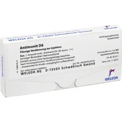 Antimonit D 6 Ampullen, 8 St