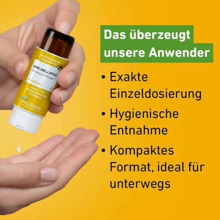 Apis Mellifica D12 Globuli Pflüger Dosierspender, 10 g