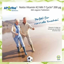 Aportha Vitamin K2-MK7 200 µg Tabletten, 365 St