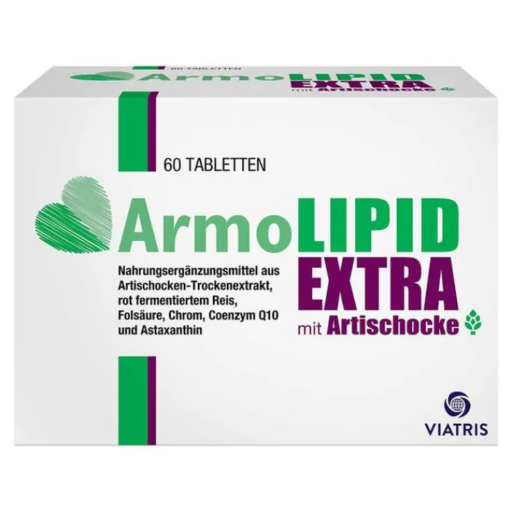 Armolipid Extra Tabletten mit Artischocke, 60 St
