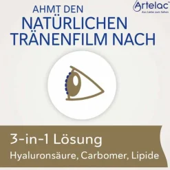 Artelac Complete EDO Augentropfen bei trockenen Augen, 30X0.5 ml