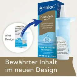 Artelac® Complete MDO® Augentropfen für trockene/ tränende Augen, 2X10 ml