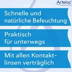 Artelac® Splash EDO® Augentropfen für trockene brennende Augen, 30X0.5 ml