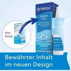 Artelac® Splash MDO® Augentropfen für trockene brennende Augen, 1X10 ml