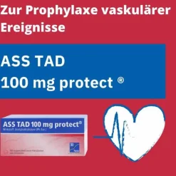 ASS TAD 100 mg protect magensaftresistent Filmtabletten, 50 St