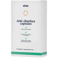 Atida Anti-Durchfall-Kapseln, 30 St