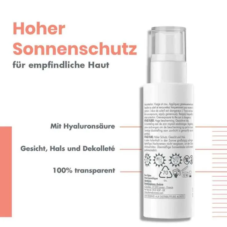 Avene Anti-Age Fluid SPF 50, 40 ml