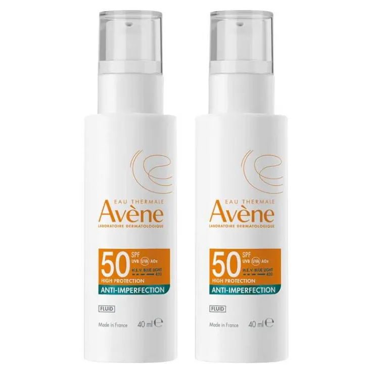 Avene Anti-Imperfection Fluid SPF 50 , 2x40 ml