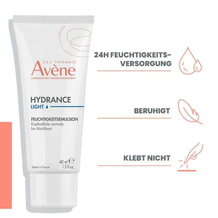 Avene Hydrance leicht Feuchtigkeitsemulsion, 40 ml