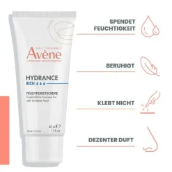Avene Hydrance reichhaltig Feuchtigkeitscreme, 40 ml