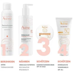 Avene Kompaktsonnencreme gold SPF 50, 10 g
