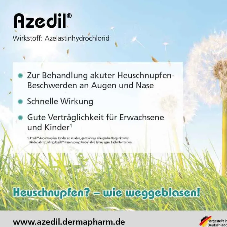 Azedil® mit Azelastin Nasenspray , 5 ml