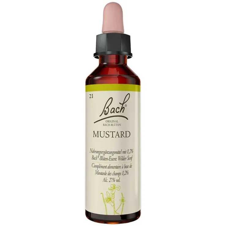 Bachblüten Nr. 21 Mustard Tropfen, 20 ml