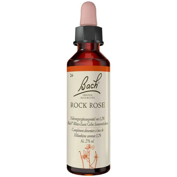 Bachblüten Nr. 26 Rock Rose Tropfen, 20 ml