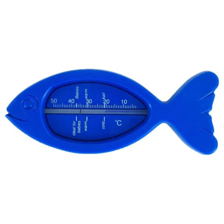 Badethermometer Fisch blau, 1 St