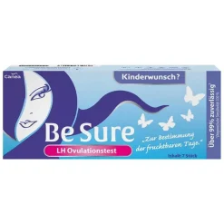 BE Sure Ovulationstest bei Kinderwunsch, 7 St
