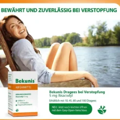 Bekunis Dragees Bisacodyl 5 mg, 10 St