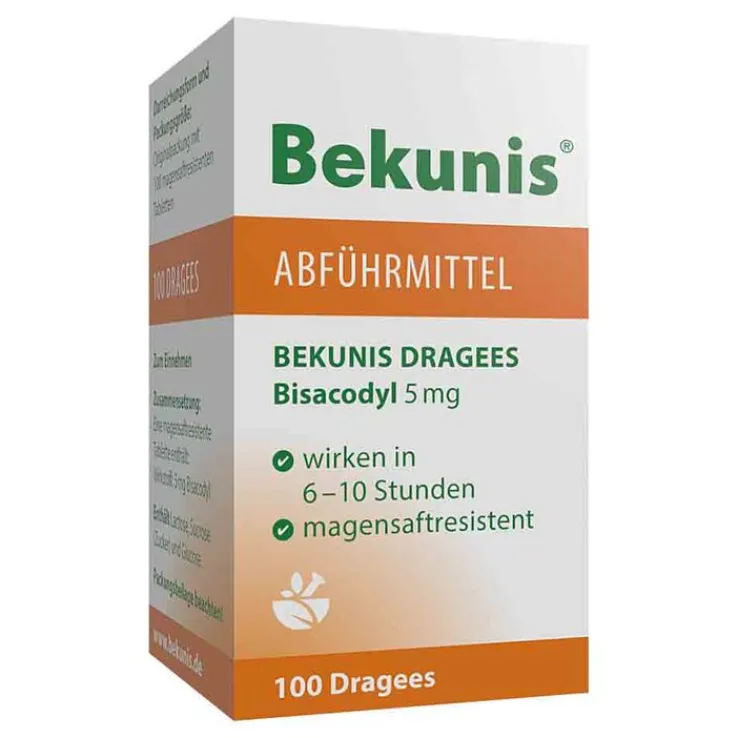 Bekunis Dragees Bisacodyl 5 mg , 100 St