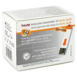 beurer blutzucker-teststreifen GL44, GL50, GL50 evo, 50 St