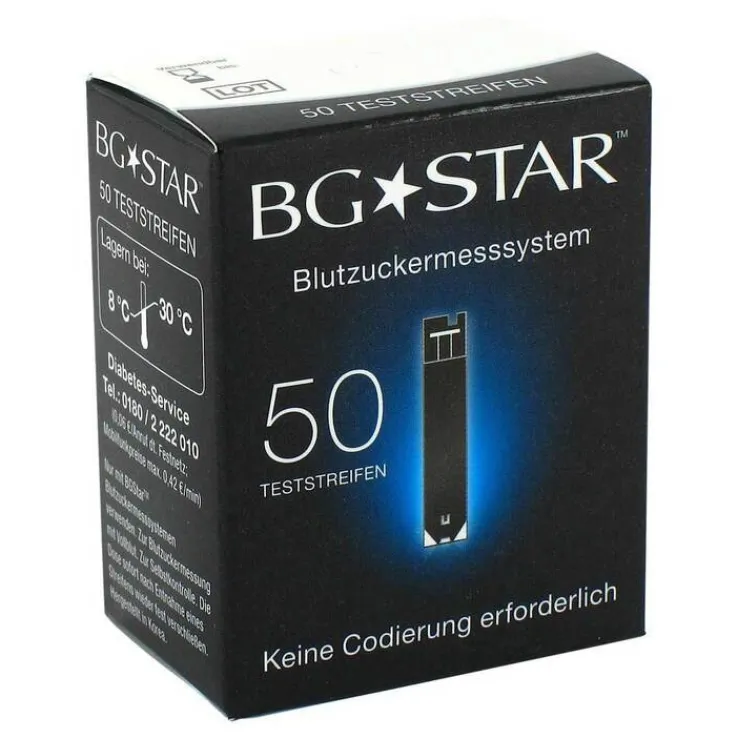 Bgstar Teststreifen, 50 St