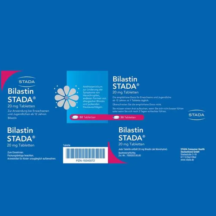Bilastin STADA 20 mg Tabletten, 50 St