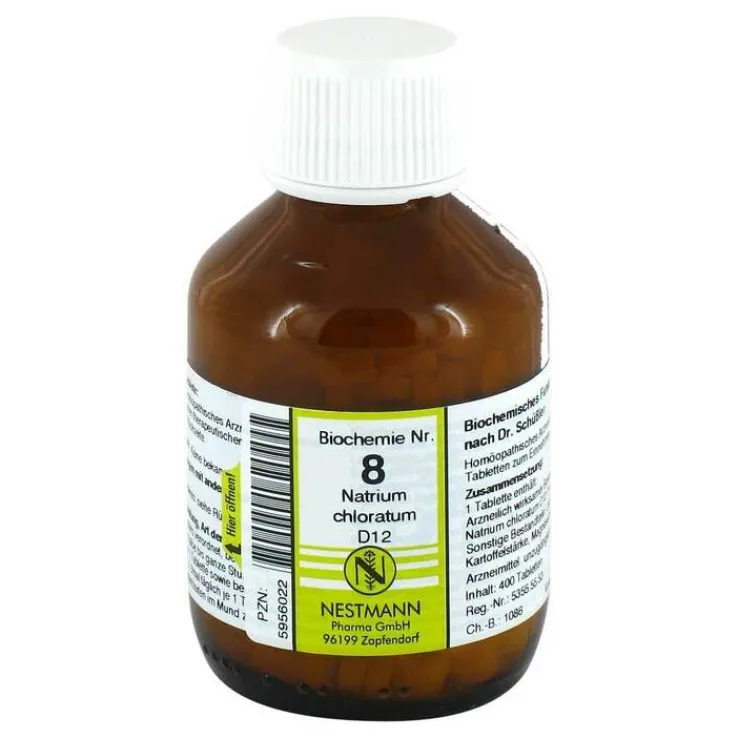 Biochemie 8 Natrium chloratum D 12 Tabletten, 400 St