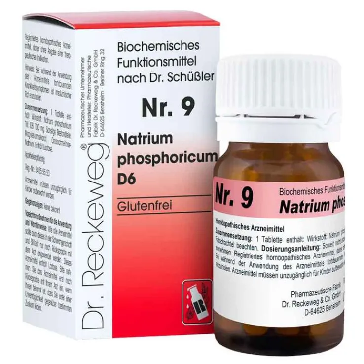 Biochemie 9 Natrium phosphoricum D6 Tabletten, 200 St
