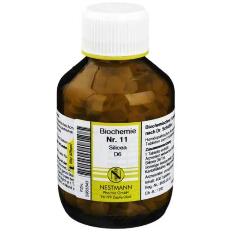 Biochemie 11 Silicea D 6 Tabletten, 400 St