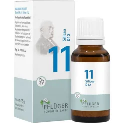 Biochemie Pflüger 11 Silicea D 12 Globuli, 15 g