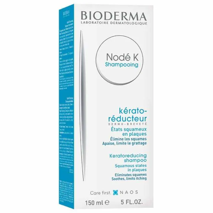 Bioderma Node K Shampoo für trockene Schuppen und Kopfschuppen, 150 ml