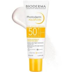 Bioderma Photoderm Aquafluide UG Tube SPF 50+ für empfindliche Haut, 40 ml